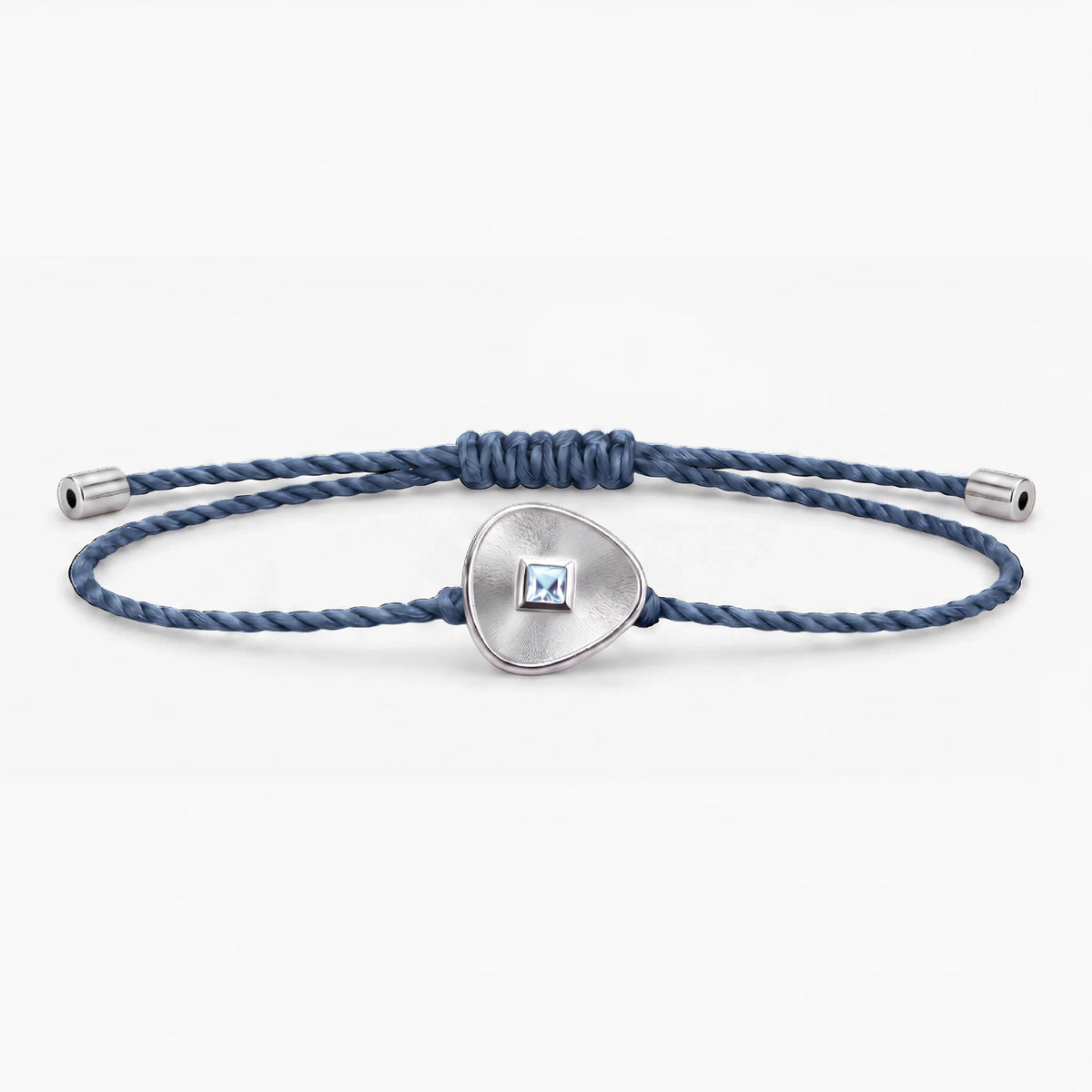 Anantam Band in Sterling Silver Blue