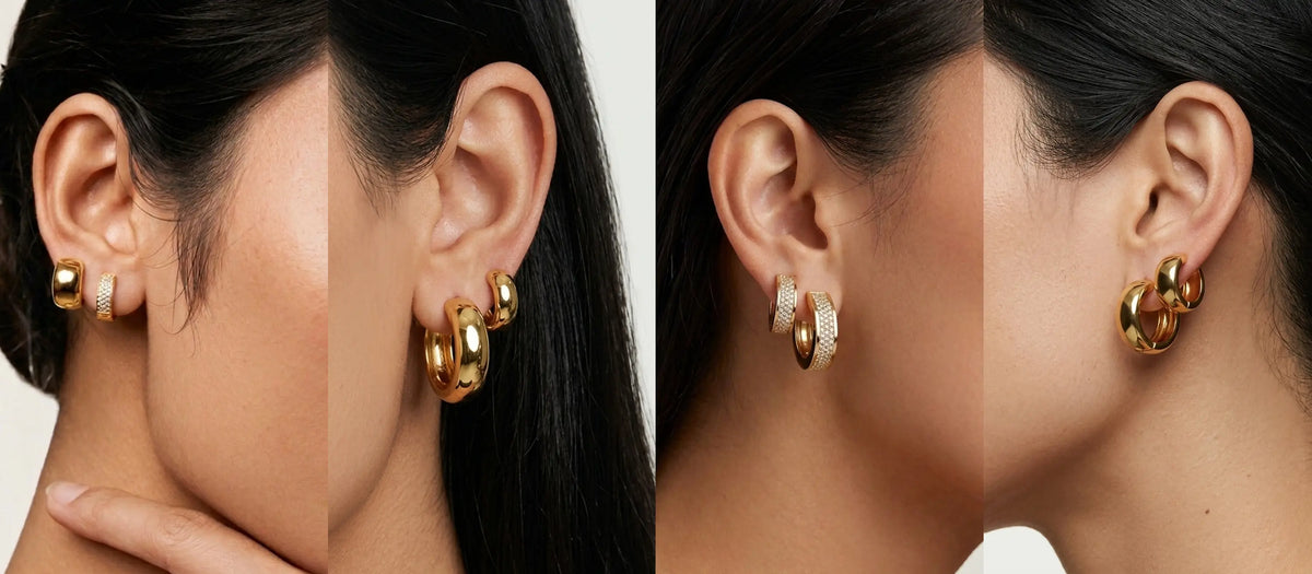 How to Style Gold Hoops for Every Occasion