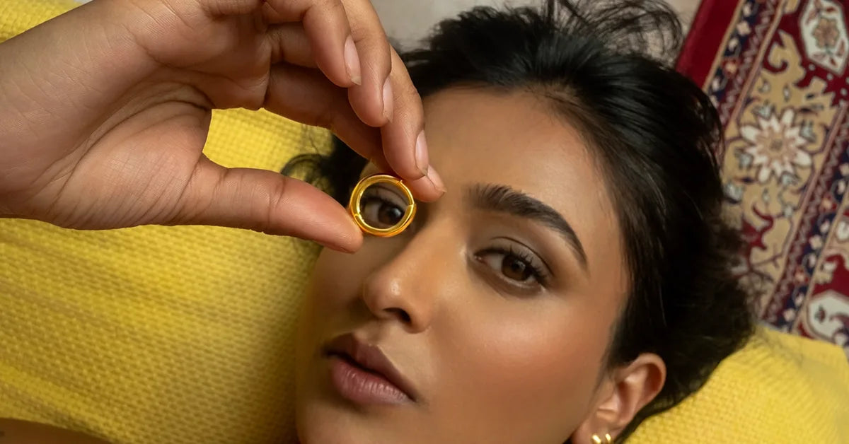 18KT Gold Vermeil on Brass Jewellery