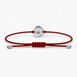 Anantam Band in Sterling Silver Red