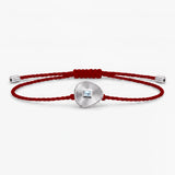 Anantam Band in Sterling Silver Red