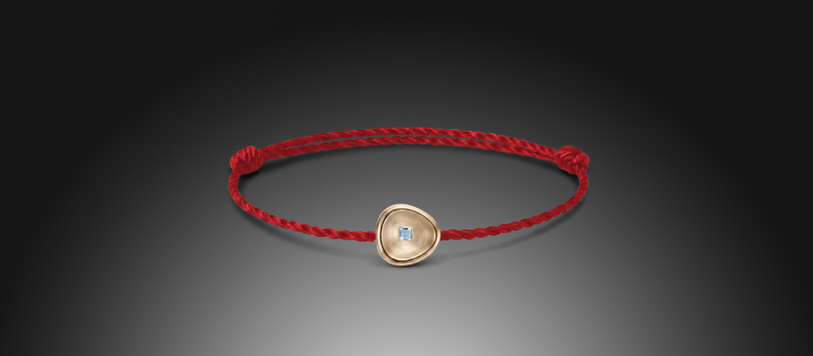 Anantam Bracelet in Gold Vermeil Black