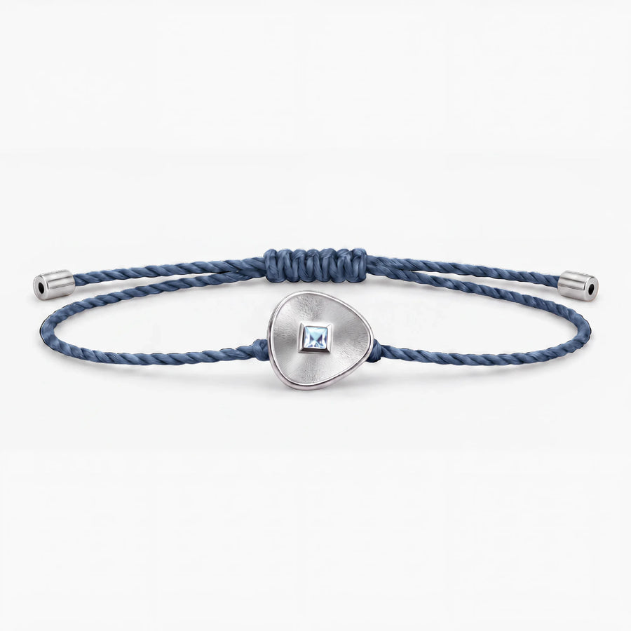 Anantam Band in Sterling Silver Blue