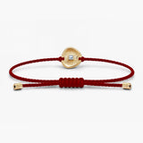 Anantam Band in Gold Vermeil Red
