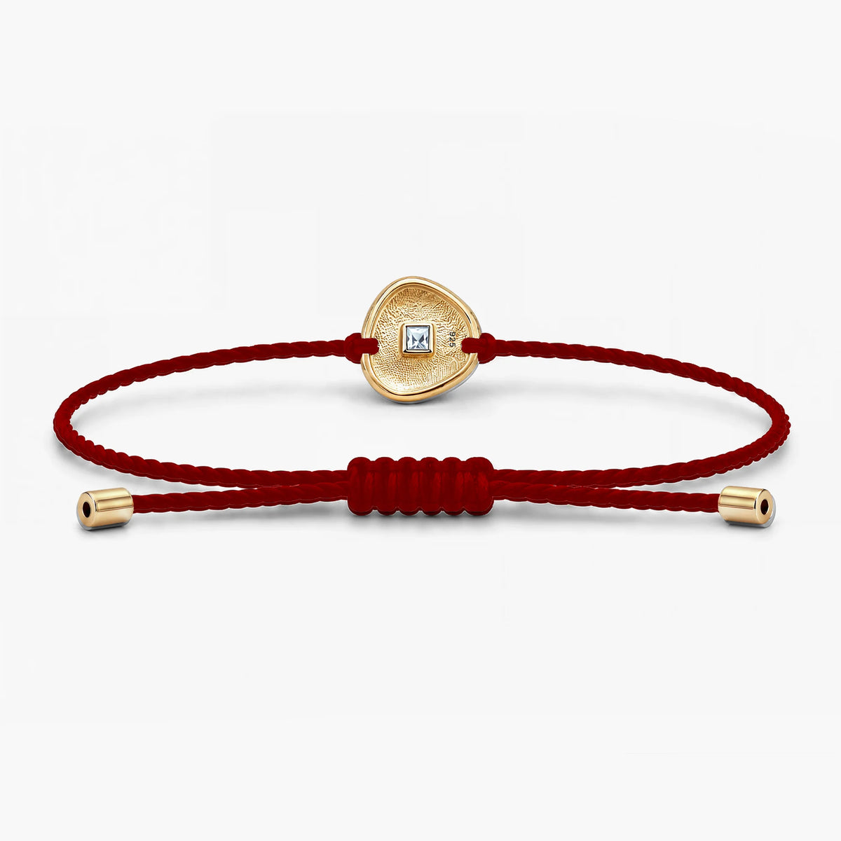 Anantam Band in Gold Vermeil Red
