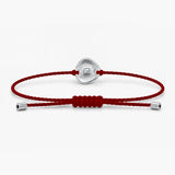 Anantam Band in Sterling Silver Red