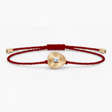 Anantam Band in Gold Vermeil Red