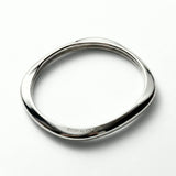 Squircle Petite Bangle In Sterling Silver