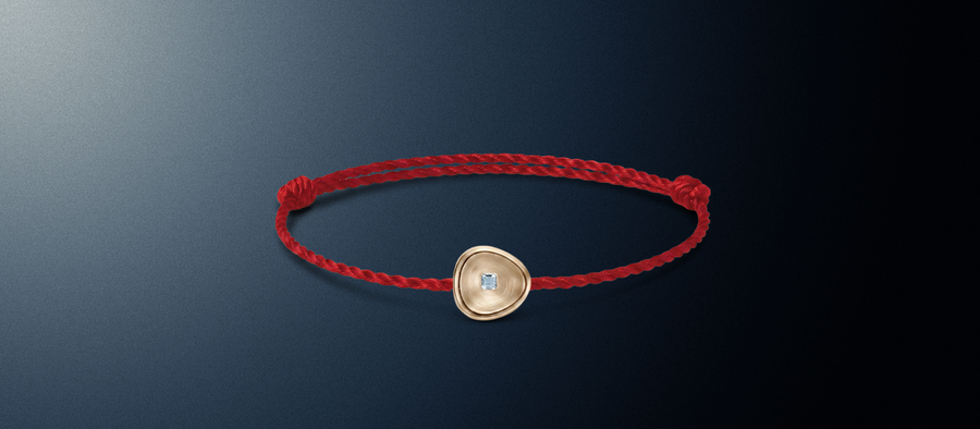 Anantam Bracelet in Gold Vermeil Black