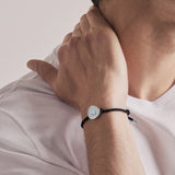 Anantam Band in Sterling Silver Black