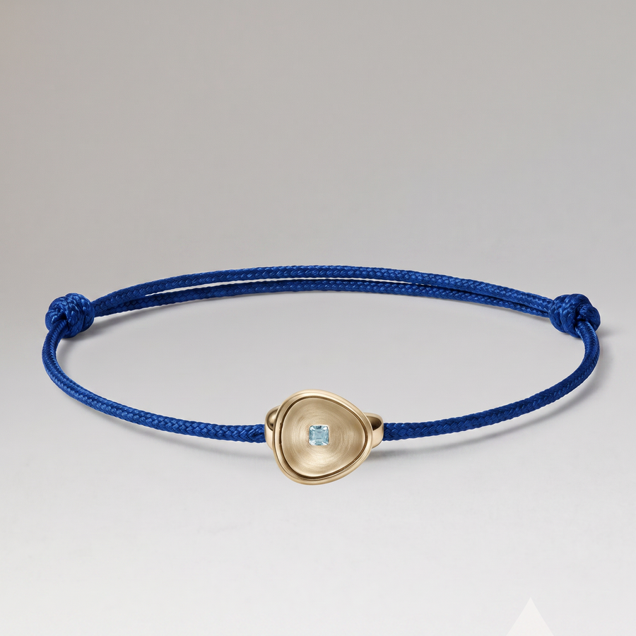 Anantam Bracelet in Gold Vermeil Black